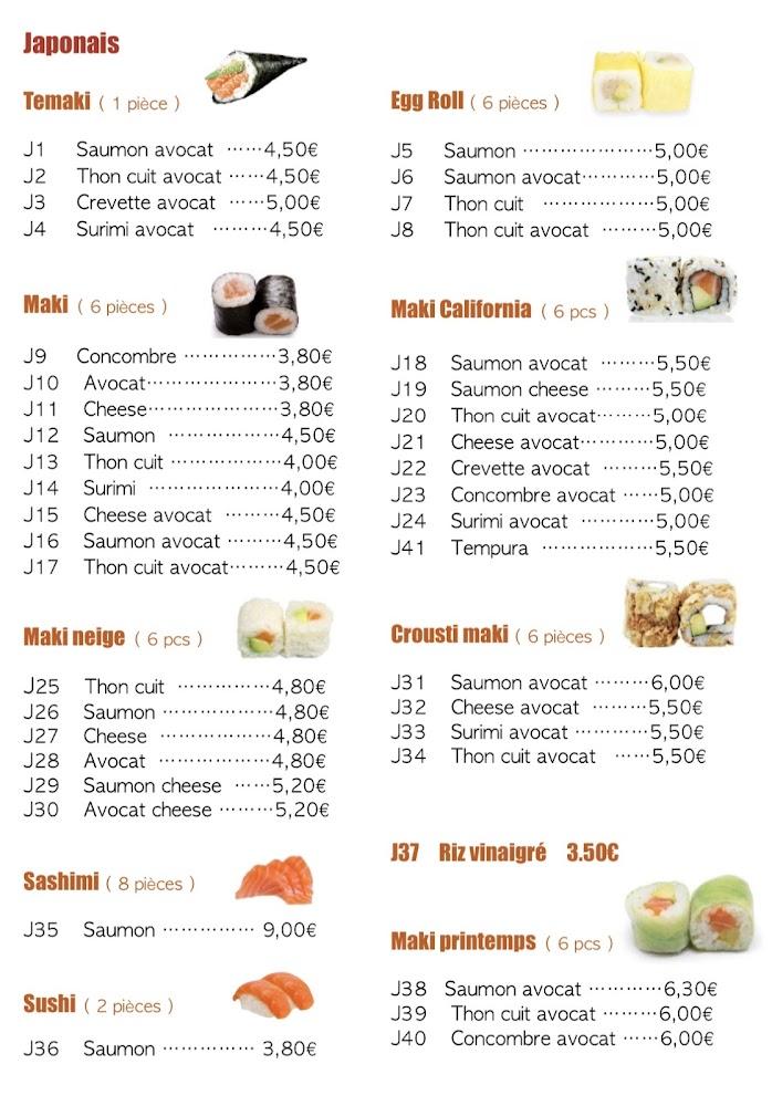 L'Etoile d'Or - Menu Image 1