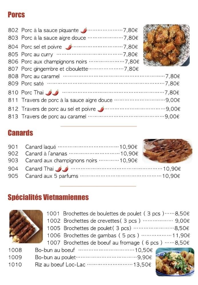 L'Etoile d'Or - Menu Image 3